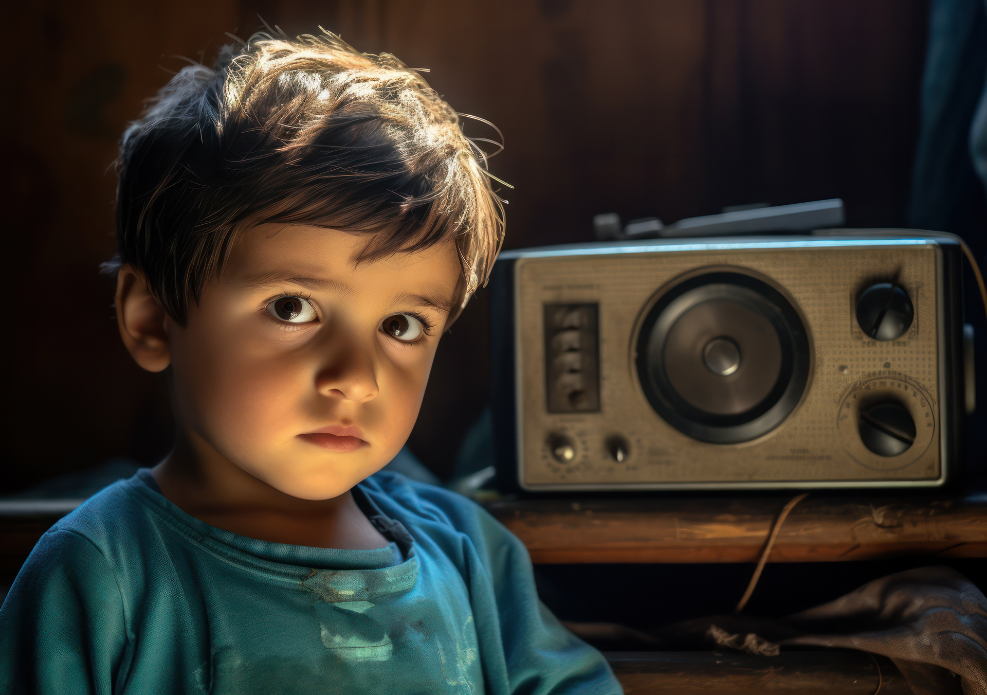 spanksen_a_young_boy_stares_with_a_small