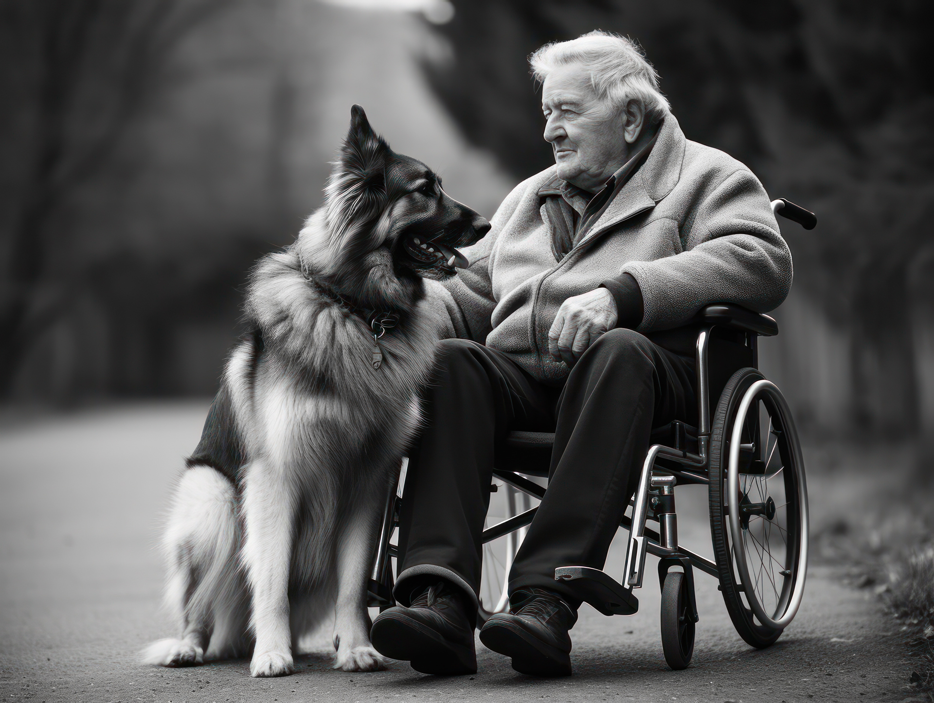 spanksen_an_elderly_man_riding_a_wheelch